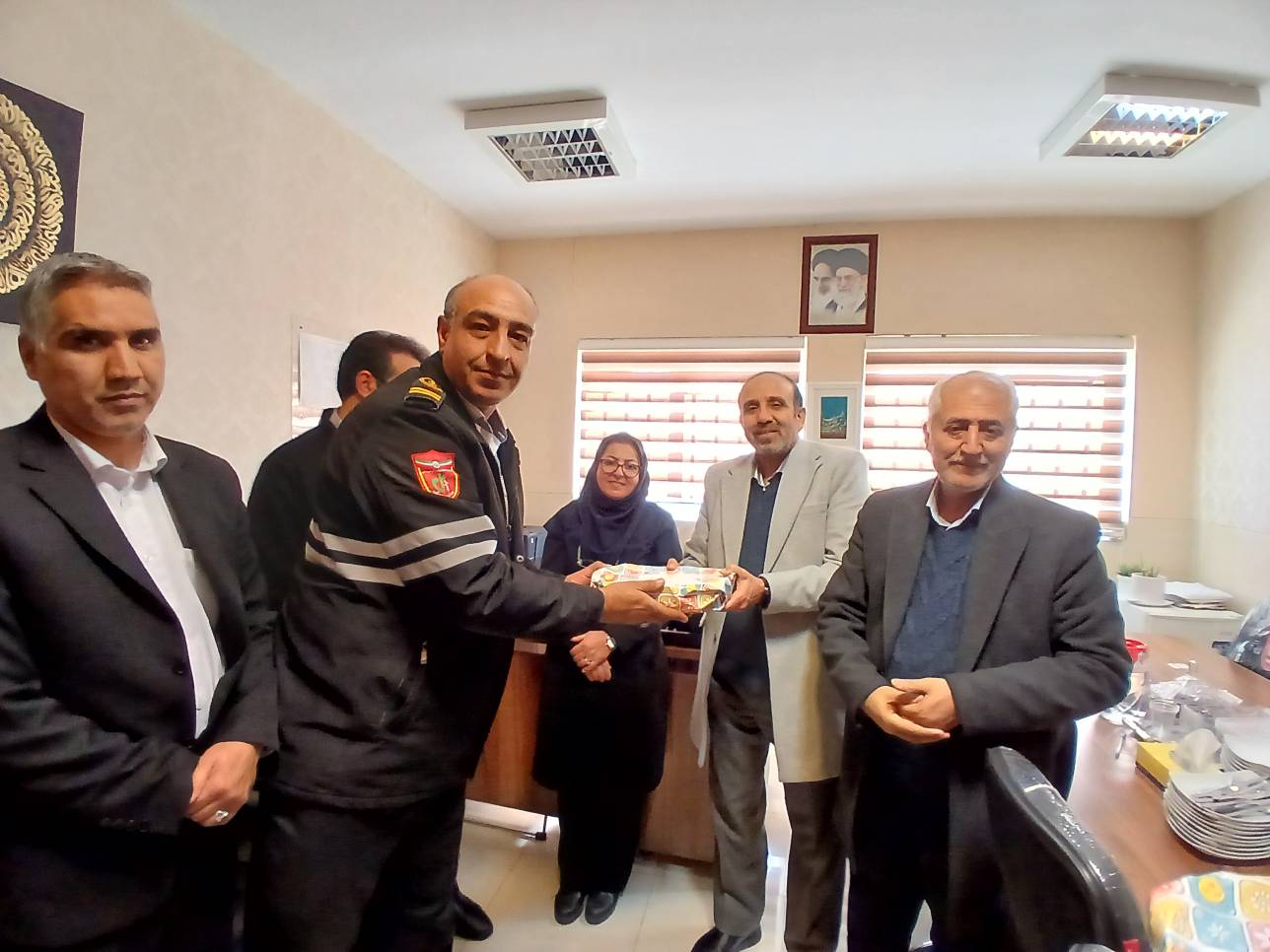 مراسم تقدیر از پرسنل حفاظت فیزیکی به مناسبت روز حفاظت فیزیکی برگزار شد