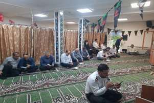 برگزاری مراسم پرفیض زیارت عاشورا به مناسبت ماه محرم در دانشکده تغذیه و علوم غذایی