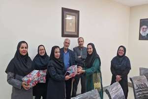 مراسم تقدیر از کارکنان دانشکده تغذیه به مناسبت روز منابع انسانی