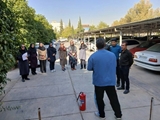 برگزاری دوره آموزشی کار با کپسول آتش‌نشانی در دانشکده تغذیه و علوم غذایی